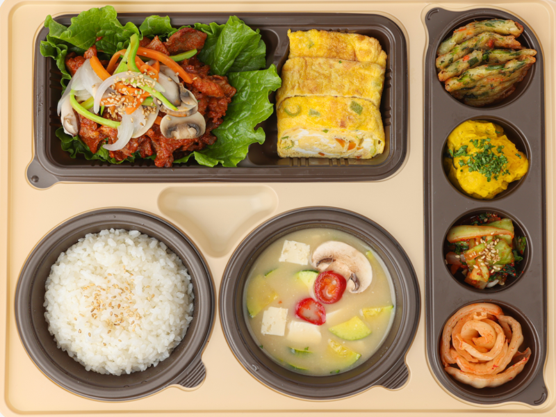 매콤돈육 두루치기 도시락